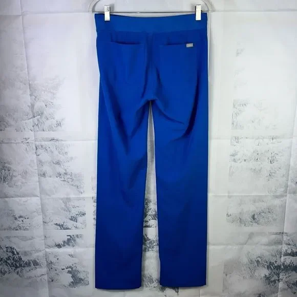 Figs Blue Scrub Drawstring Pants XS - Picture 4 of 12